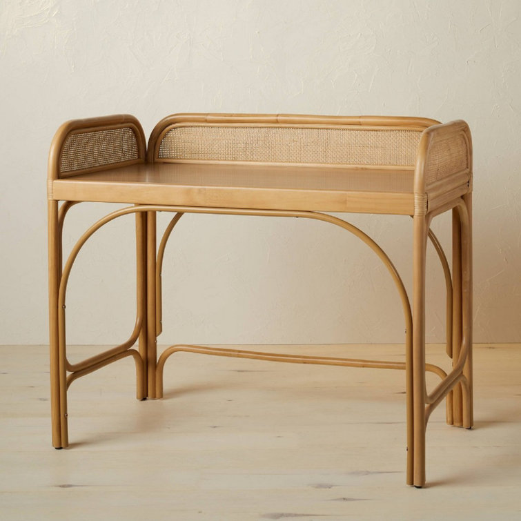 Opalhouse Hali Woven Rattan Desk Opalhouse Designed with Jungalow